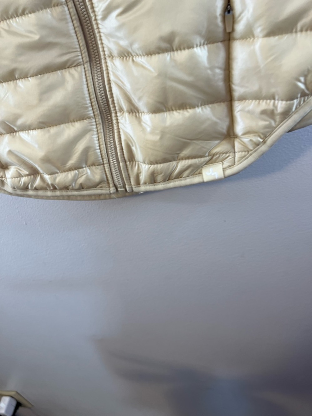 JoyLab Cream Quilted Puffer Vest - Picture 3 of 14